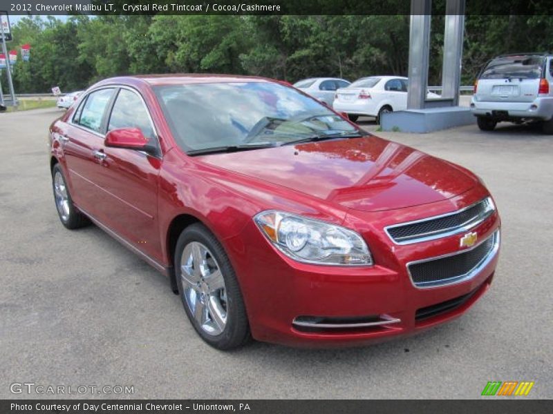 Crystal Red Tintcoat / Cocoa/Cashmere 2012 Chevrolet Malibu LT