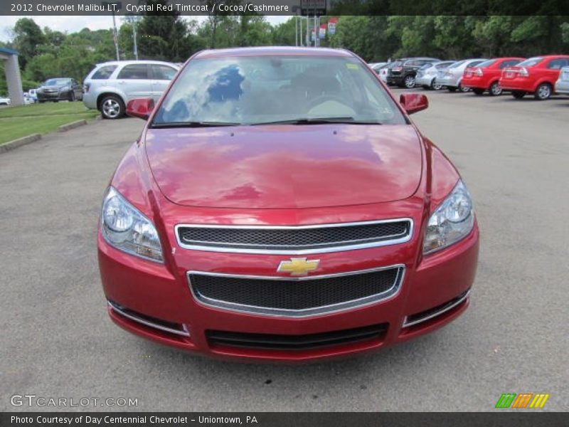 Crystal Red Tintcoat / Cocoa/Cashmere 2012 Chevrolet Malibu LT