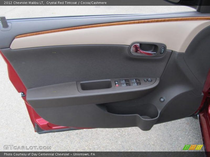 Crystal Red Tintcoat / Cocoa/Cashmere 2012 Chevrolet Malibu LT