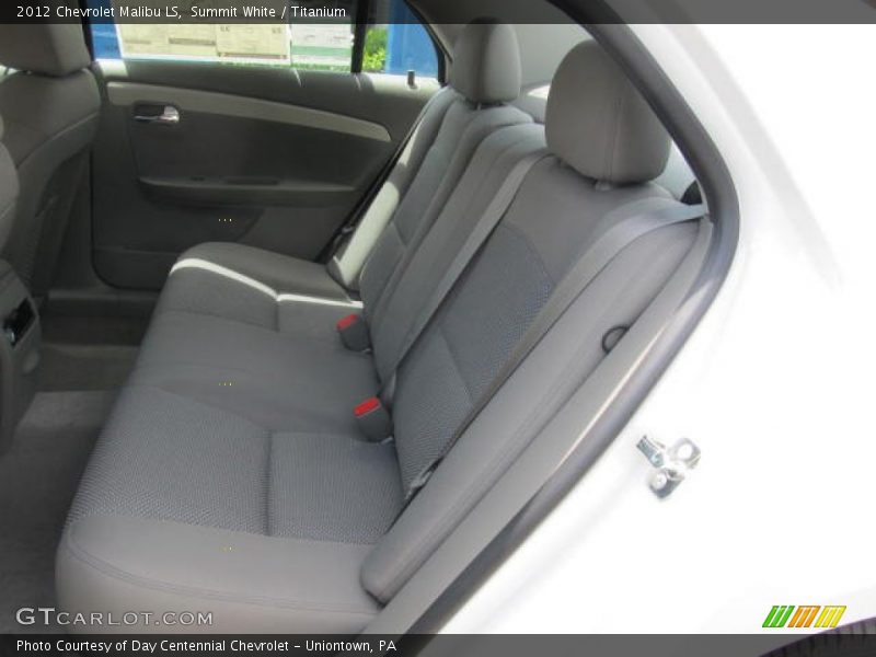 Summit White / Titanium 2012 Chevrolet Malibu LS