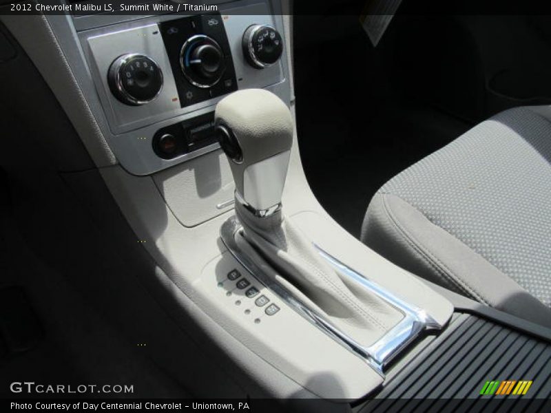 Summit White / Titanium 2012 Chevrolet Malibu LS