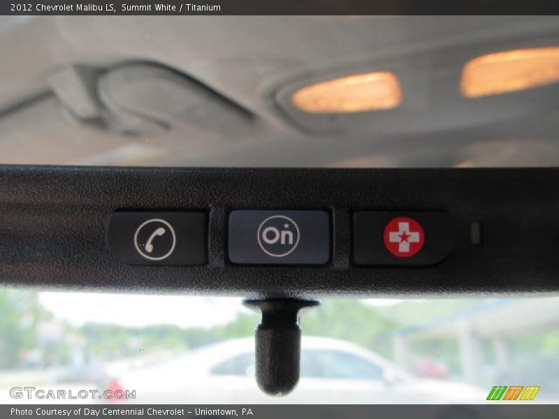 Summit White / Titanium 2012 Chevrolet Malibu LS
