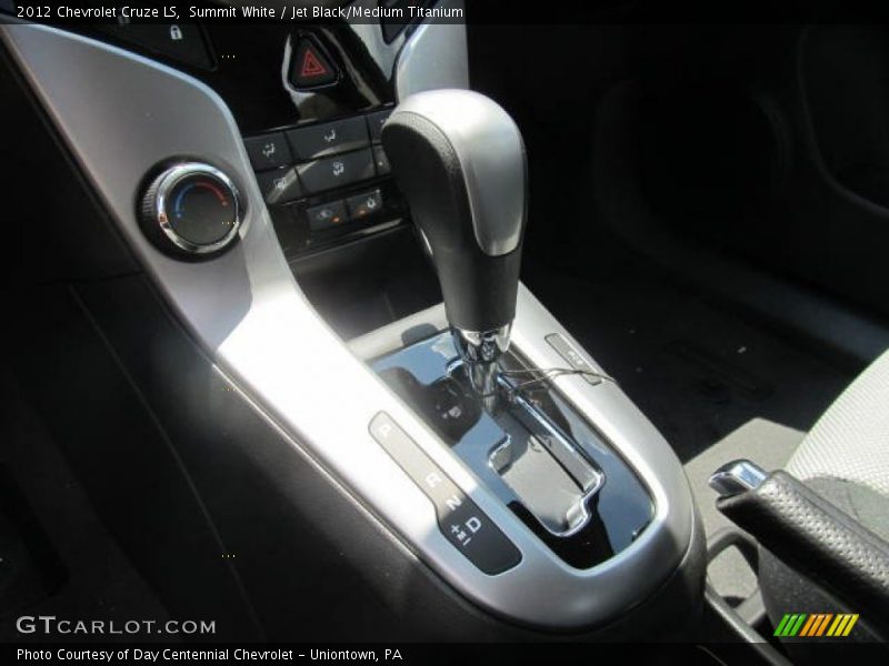 Summit White / Jet Black/Medium Titanium 2012 Chevrolet Cruze LS