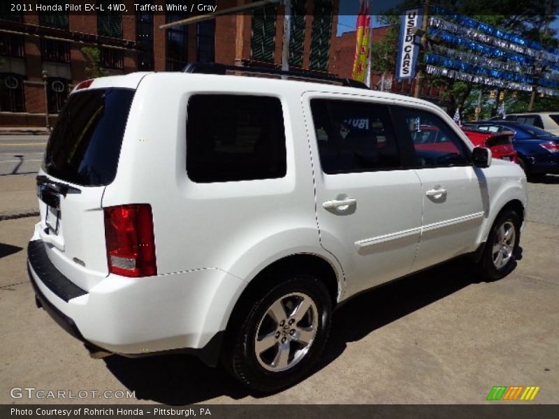 Taffeta White / Gray 2011 Honda Pilot EX-L 4WD