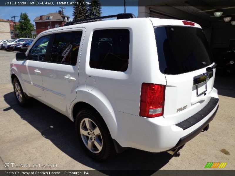 Taffeta White / Gray 2011 Honda Pilot EX-L 4WD