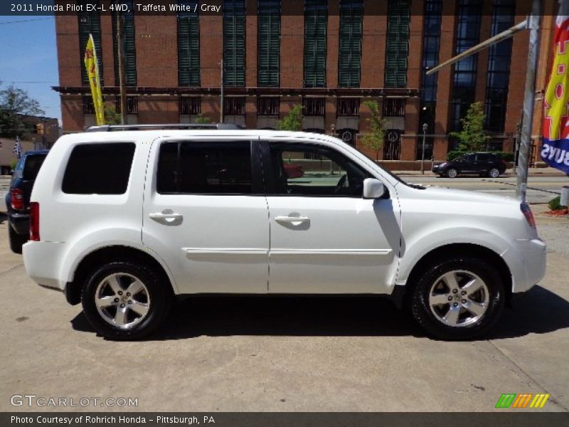Taffeta White / Gray 2011 Honda Pilot EX-L 4WD