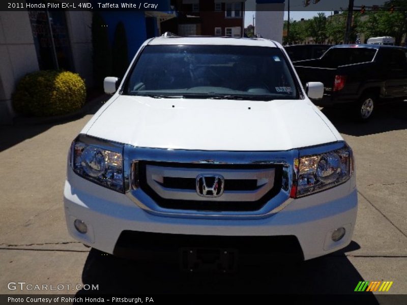 Taffeta White / Gray 2011 Honda Pilot EX-L 4WD