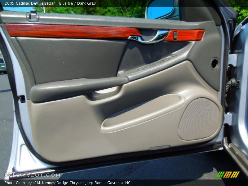 Blue Ice / Dark Gray 2005 Cadillac DeVille Sedan