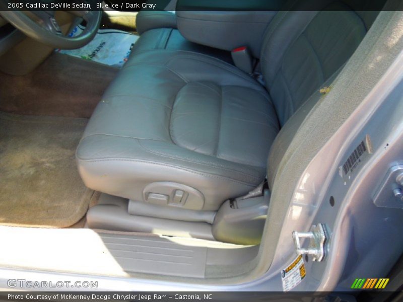 Blue Ice / Dark Gray 2005 Cadillac DeVille Sedan