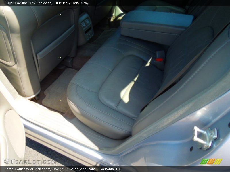 Blue Ice / Dark Gray 2005 Cadillac DeVille Sedan