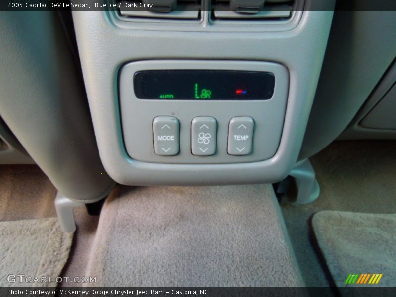 Blue Ice / Dark Gray 2005 Cadillac DeVille Sedan