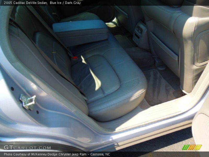 Blue Ice / Dark Gray 2005 Cadillac DeVille Sedan