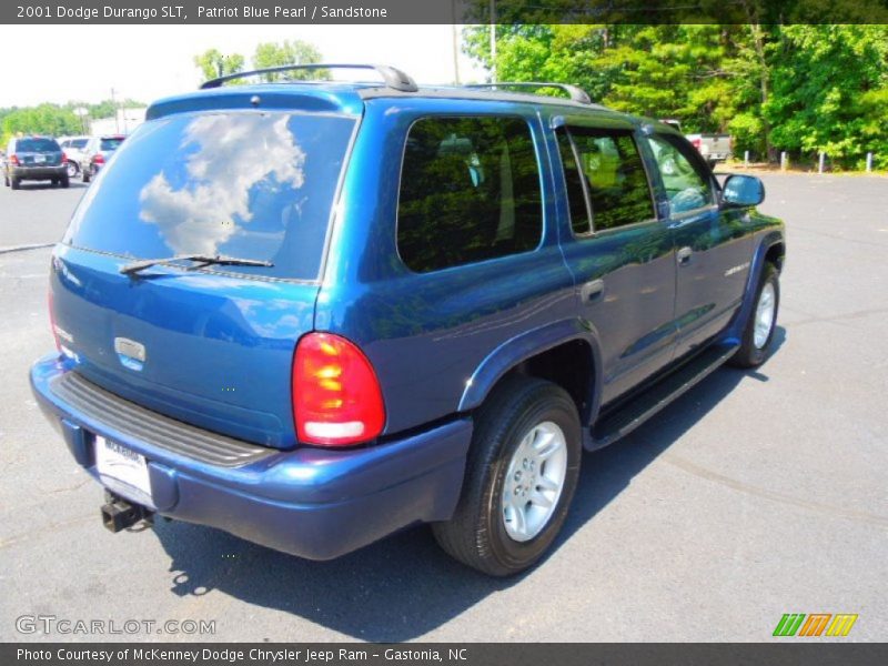 Patriot Blue Pearl / Sandstone 2001 Dodge Durango SLT