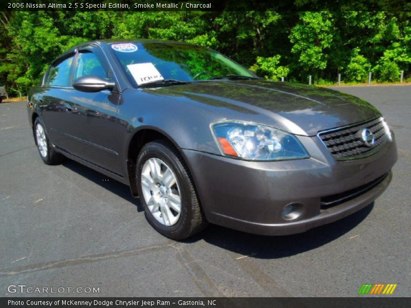 Smoke Metallic / Charcoal 2006 Nissan Altima 2.5 S Special Edition