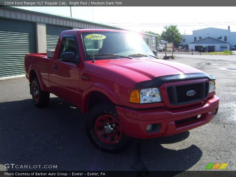 Bright Red / Medium Dark Flint 2004 Ford Ranger XLT Regular Cab