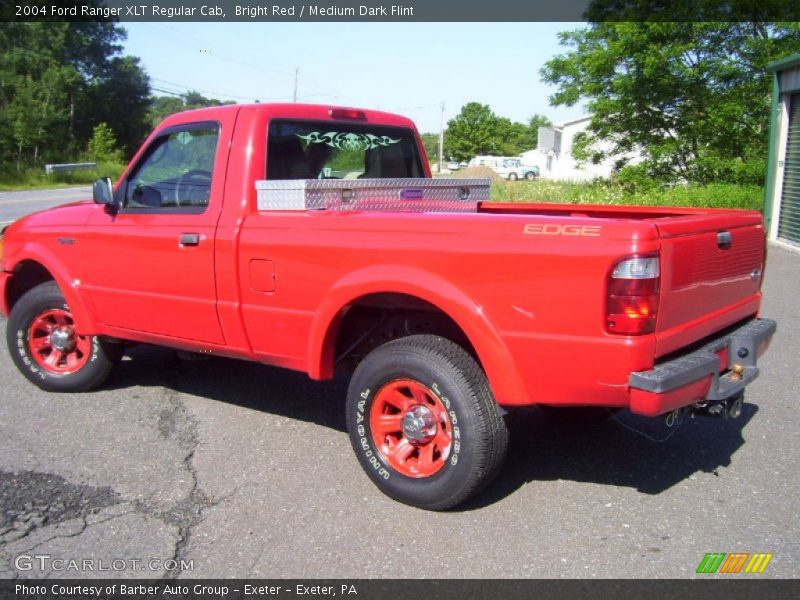 Bright Red / Medium Dark Flint 2004 Ford Ranger XLT Regular Cab