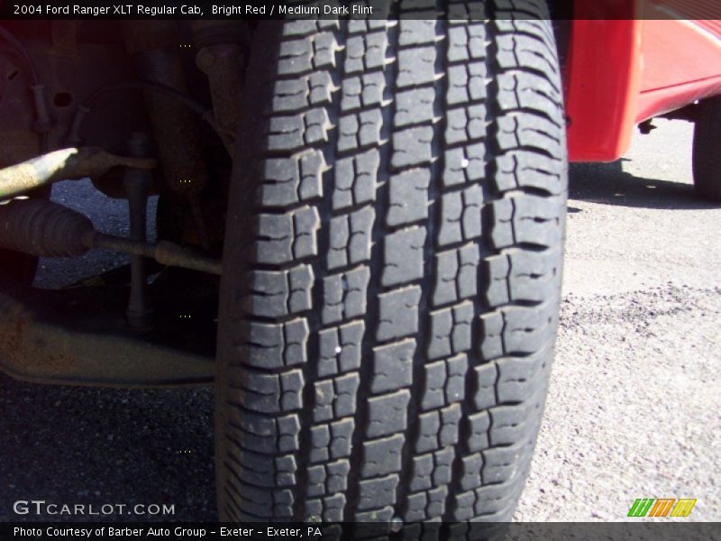 Bright Red / Medium Dark Flint 2004 Ford Ranger XLT Regular Cab