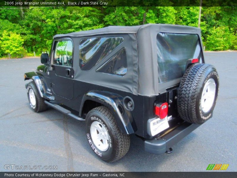 Black / Dark Slate Gray 2006 Jeep Wrangler Unlimited 4x4
