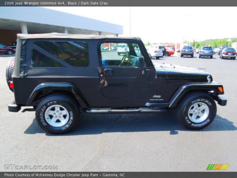 Black / Dark Slate Gray 2006 Jeep Wrangler Unlimited 4x4