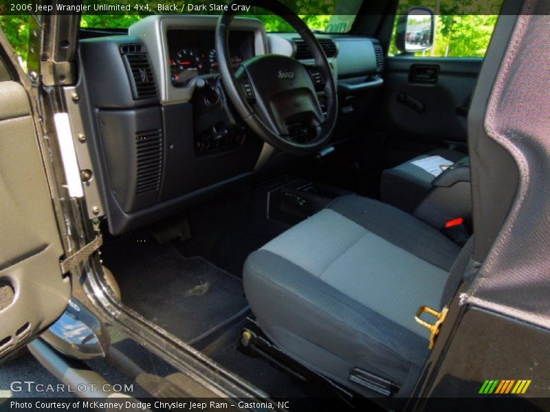 Black / Dark Slate Gray 2006 Jeep Wrangler Unlimited 4x4