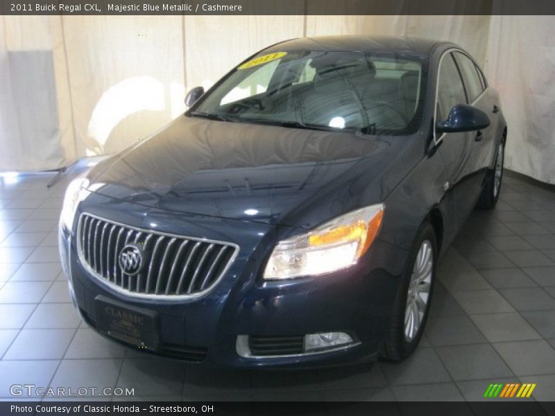 Majestic Blue Metallic / Cashmere 2011 Buick Regal CXL