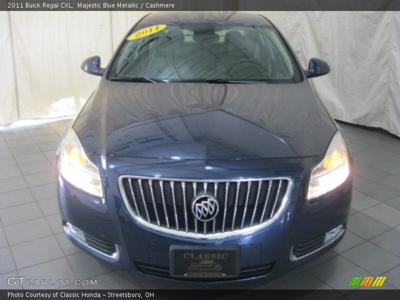 Majestic Blue Metallic / Cashmere 2011 Buick Regal CXL
