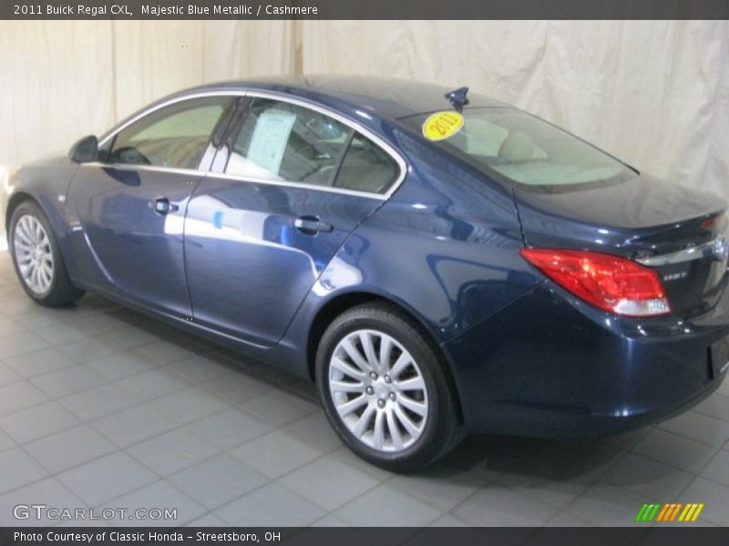 Majestic Blue Metallic / Cashmere 2011 Buick Regal CXL