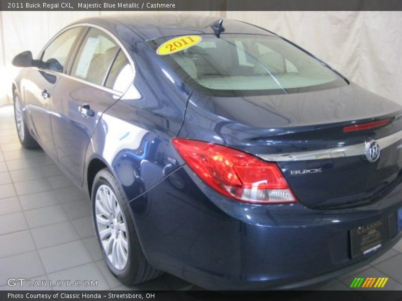 Majestic Blue Metallic / Cashmere 2011 Buick Regal CXL