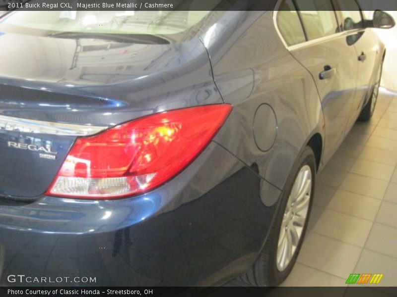 Majestic Blue Metallic / Cashmere 2011 Buick Regal CXL