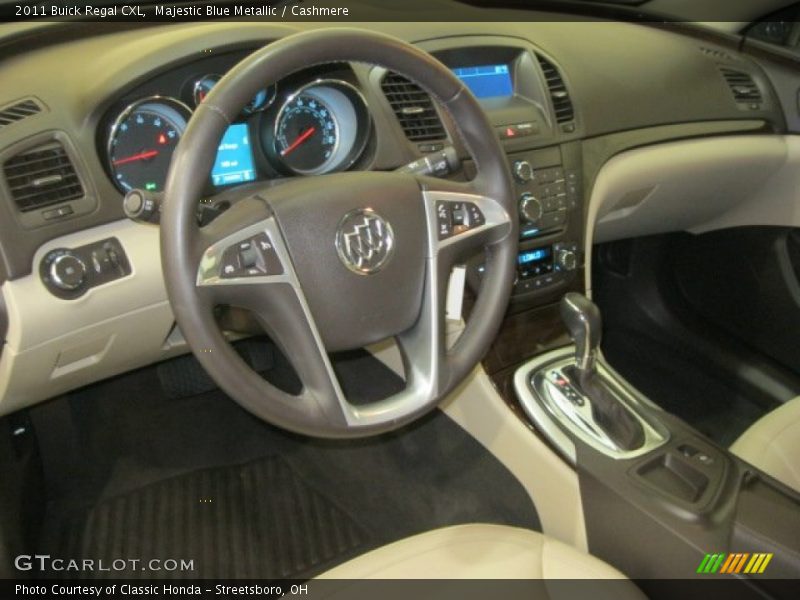 Majestic Blue Metallic / Cashmere 2011 Buick Regal CXL