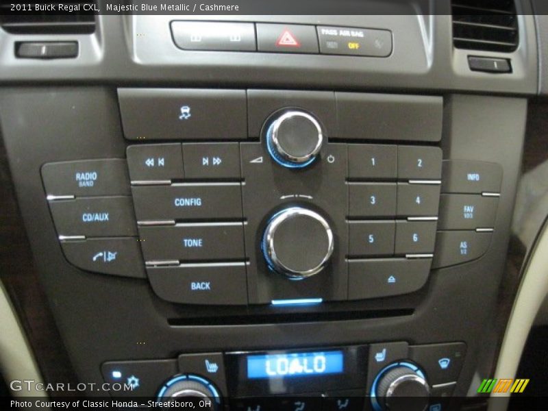 Majestic Blue Metallic / Cashmere 2011 Buick Regal CXL