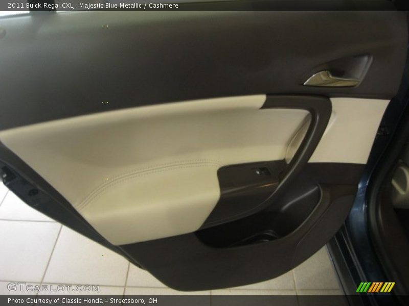 Majestic Blue Metallic / Cashmere 2011 Buick Regal CXL