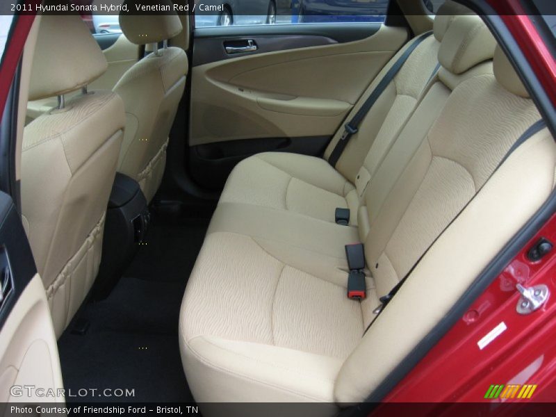 Venetian Red / Camel 2011 Hyundai Sonata Hybrid