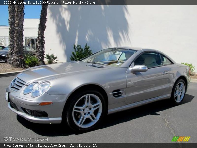 Front 3/4 View of 2006 SL 500 Roadster