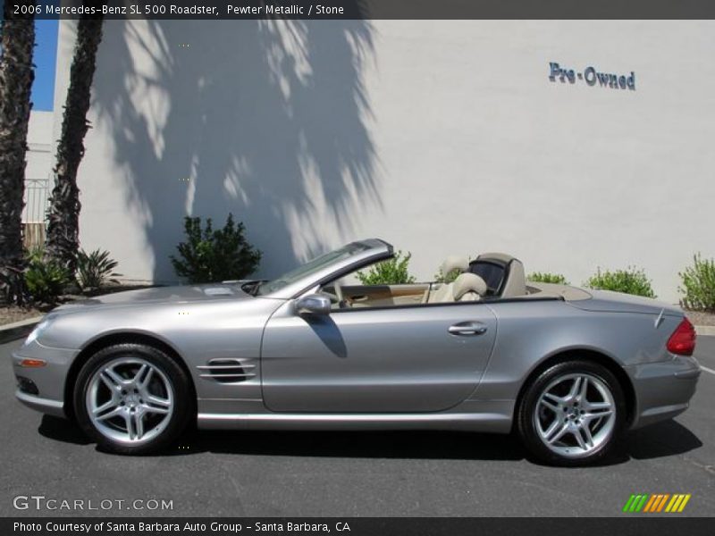  2006 SL 500 Roadster Pewter Metallic