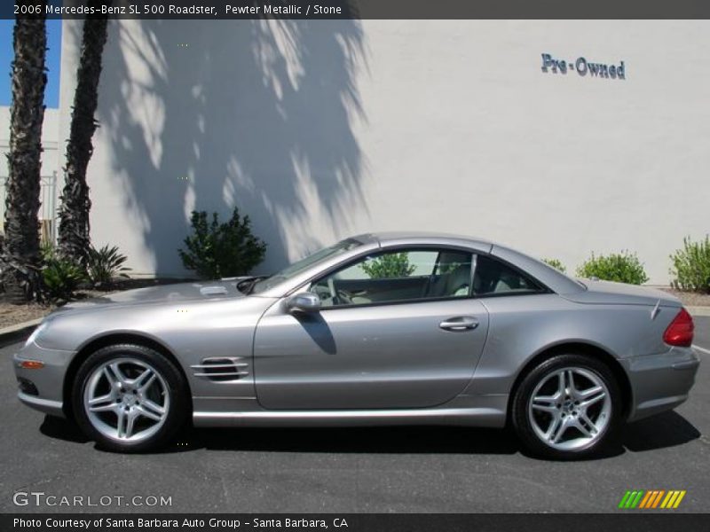  2006 SL 500 Roadster Pewter Metallic