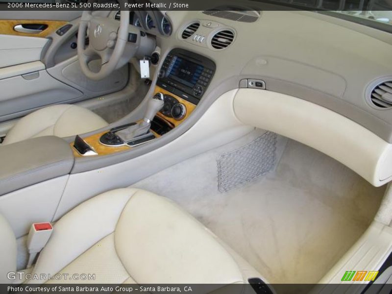  2006 SL 500 Roadster Stone Interior