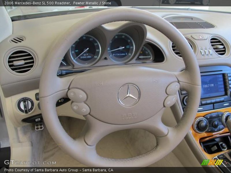  2006 SL 500 Roadster Steering Wheel