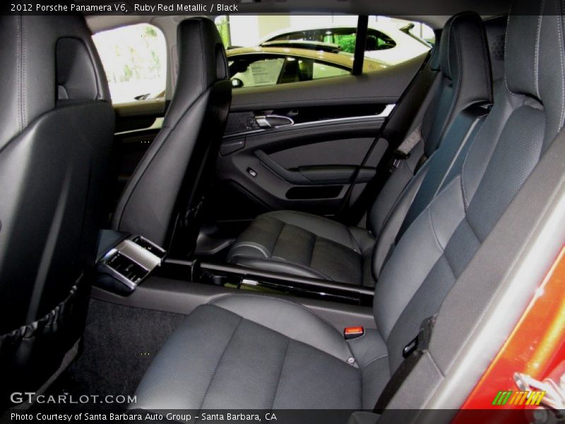 Ruby Red Metallic / Black 2012 Porsche Panamera V6