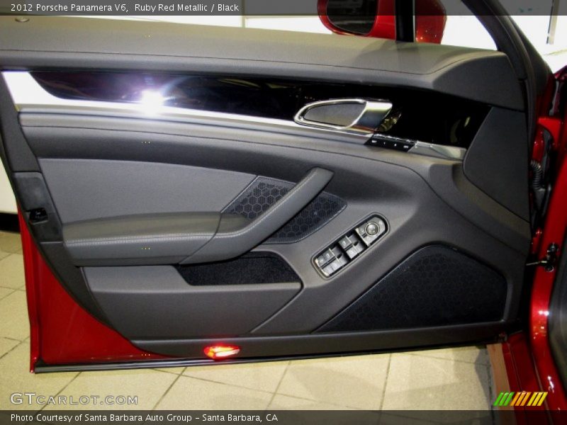 Ruby Red Metallic / Black 2012 Porsche Panamera V6
