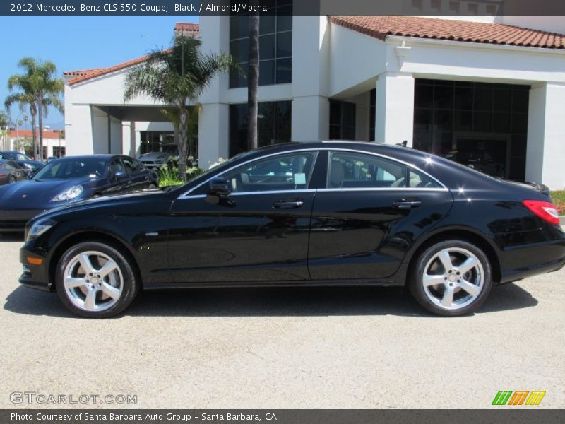 Black / Almond/Mocha 2012 Mercedes-Benz CLS 550 Coupe