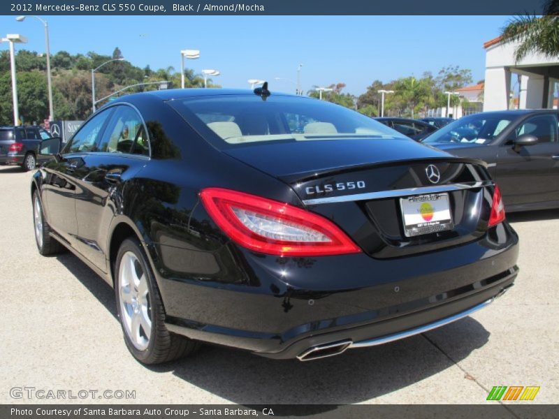 Black / Almond/Mocha 2012 Mercedes-Benz CLS 550 Coupe