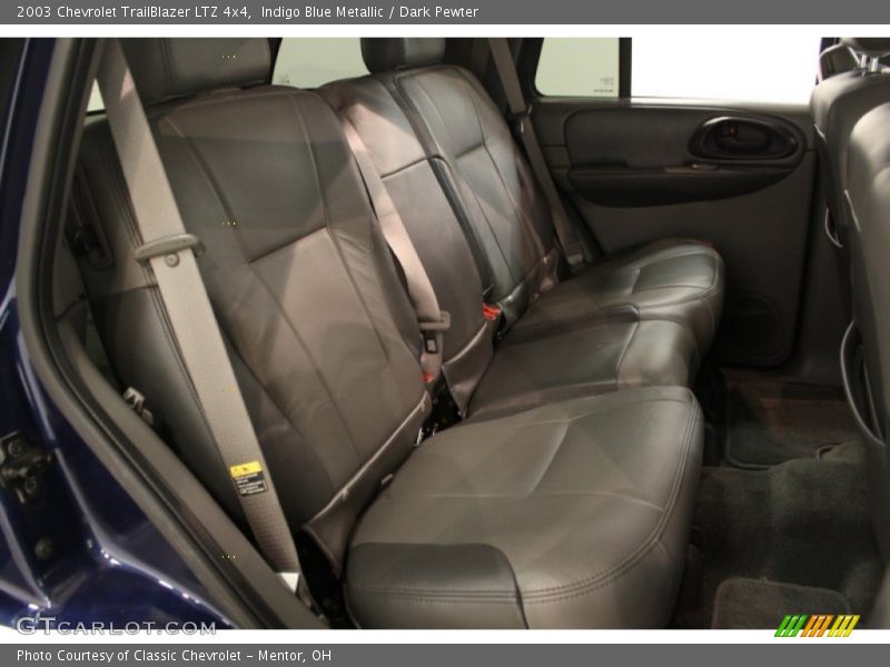 Indigo Blue Metallic / Dark Pewter 2003 Chevrolet TrailBlazer LTZ 4x4