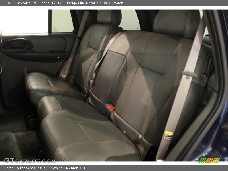 Indigo Blue Metallic / Dark Pewter 2003 Chevrolet TrailBlazer LTZ 4x4