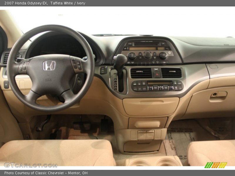 Taffeta White / Ivory 2007 Honda Odyssey EX