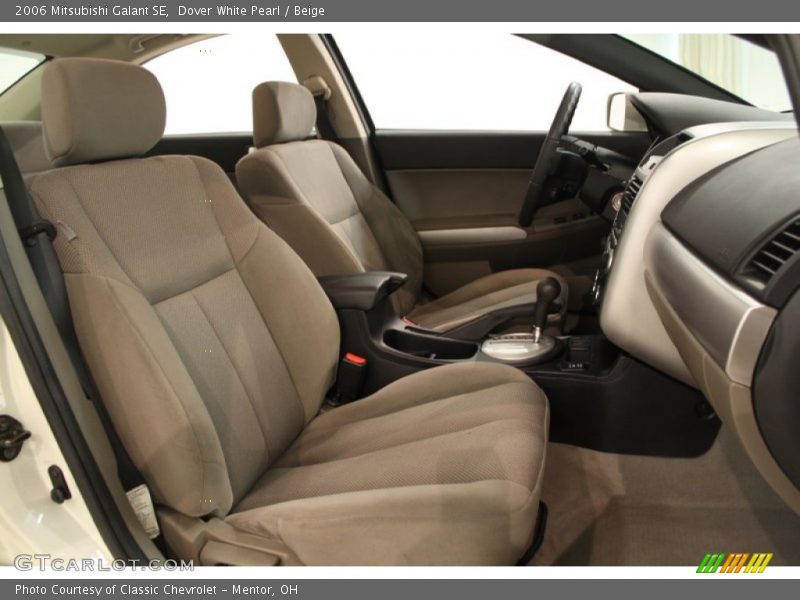 Dover White Pearl / Beige 2006 Mitsubishi Galant SE