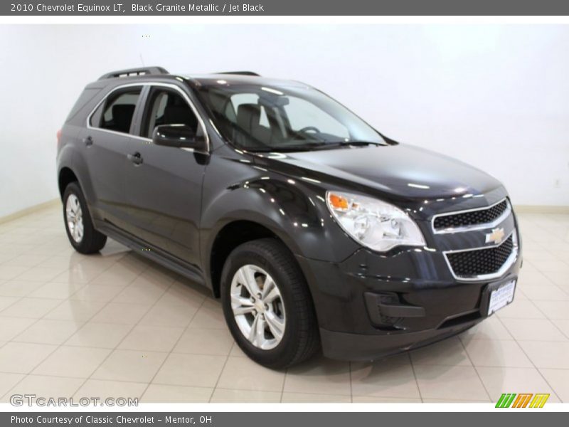 Black Granite Metallic / Jet Black 2010 Chevrolet Equinox LT