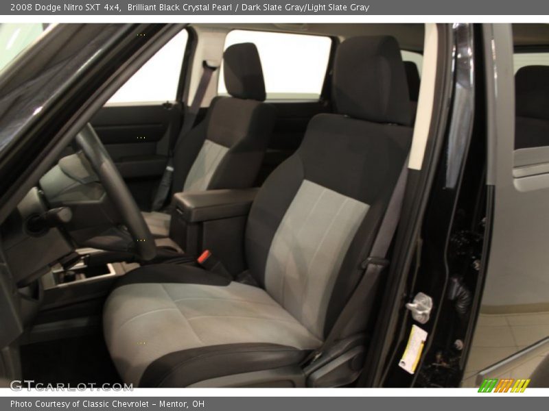 Brilliant Black Crystal Pearl / Dark Slate Gray/Light Slate Gray 2008 Dodge Nitro SXT 4x4