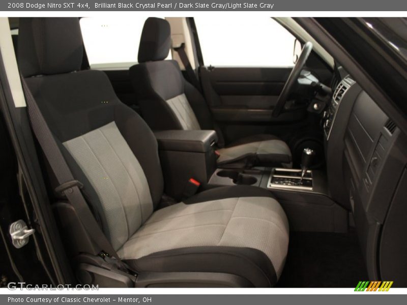 Brilliant Black Crystal Pearl / Dark Slate Gray/Light Slate Gray 2008 Dodge Nitro SXT 4x4