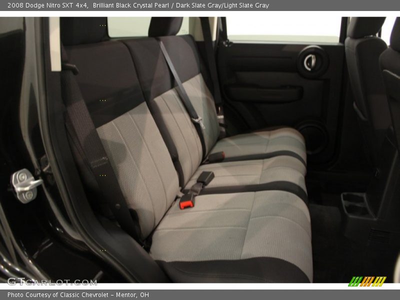 Brilliant Black Crystal Pearl / Dark Slate Gray/Light Slate Gray 2008 Dodge Nitro SXT 4x4